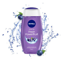 NIVEA Body Wash, Fresh Powerfruit Shower Gel, 250 ml NIVEA