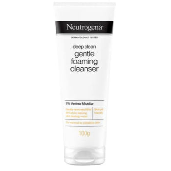 Neutrogena deep clean gentle foaming cleanser 100g Neutrogena