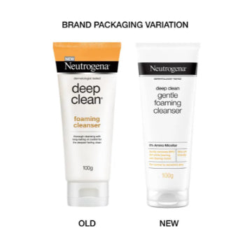 Neutrogena deep clean gentle foaming cleanser 100g Neutrogena