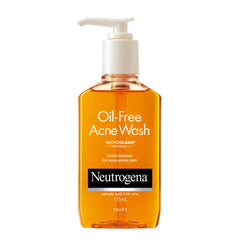 Neutrogena Oil Free Acne Wash For Acne Prone Skin With Salicylic Acid 175 ml Neutrogena