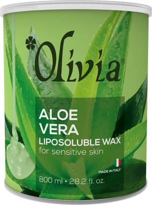Olivia Aloevera Liposoluble Hair Removal Wax for Sensitive Skin - 800ml Olivia