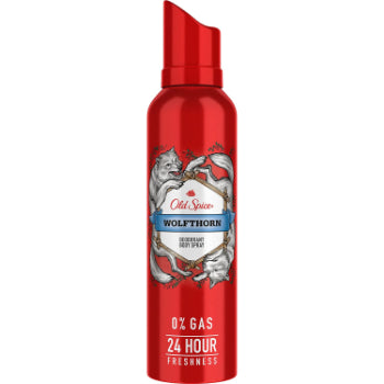 Old Spice Wolfthorn No Gas Deodorant Body Spray Perfume for Men, 140ml OLD SPICE