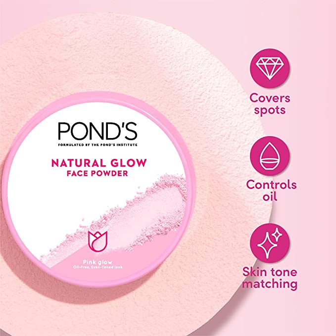 POND'S Natural Glow Face Powder Pink Glow 30 G Ponds