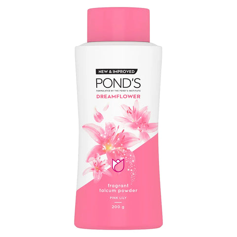 POND'S Dreamflower Fragrant Talc Powder Pink Lily 200 G Ponds
