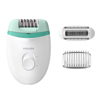 Philips  Corded Compact Epilator - White and Green Philips