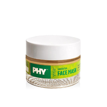 Phy Green Tea Face Mask | Leave-on clay-based face mask PHY