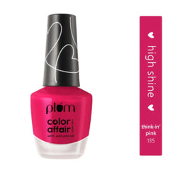 Plum Color Affair Nail Polish Think-in Pink - 135 PLUM