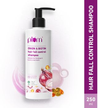 Plum Onion & Biotin hair fall controll Shampoo PLUM