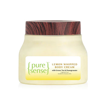 Puresense Lemon Whipped Body Cream with Green Tea & Pomegranate 160ML Puresense
