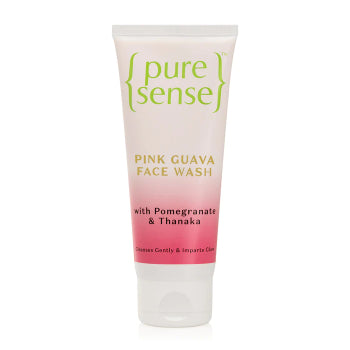Puresense Pink Gauva Face Wash With Pomegranate & Thanaka 100G Puresense