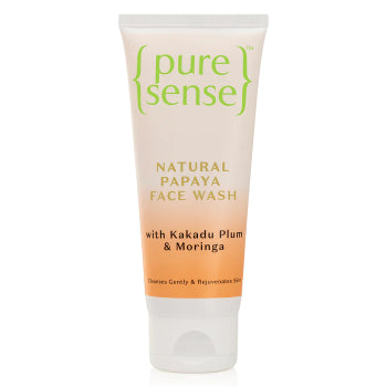 Puresense Natural Papaya Face Wash with Kakadu Plum & Moringa 100G Puresense