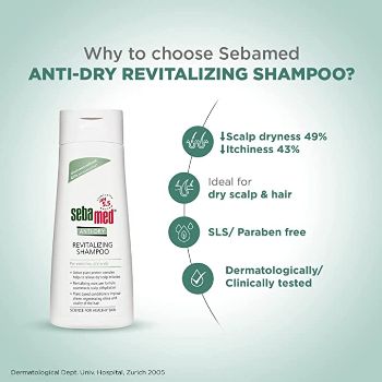 SEBAMED Anti-Dry Revitalizing Shampoo For Sensitive, Dry Scalp 200 ml SEBAMED