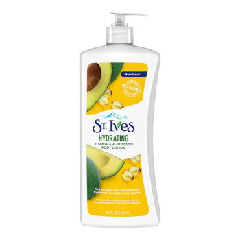 St. Ives Hydrating Vitamin E & Avocado Body Lotion (621ml) ST. Ives