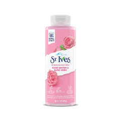 St. Ives Body Wash Refreshing Cleanser Rose Water & Aloe Vera 473ml ST. Ives