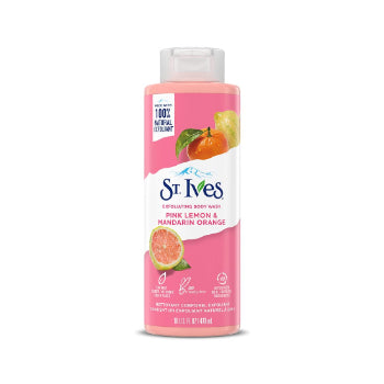 St. Ives Body Wash 16 Ounce Pink Lemon & Mandarin Orange (473ml) ST. Ives