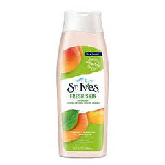  St. Ives Fresh Skin Apricot Exfoliating  Body Wash  400ml St.Ives