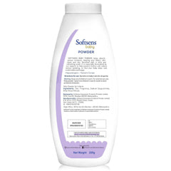 Softsens Baby Powder - with Olive, Clove Leaf & Patchouli Oil 200Gm SOFTSENS