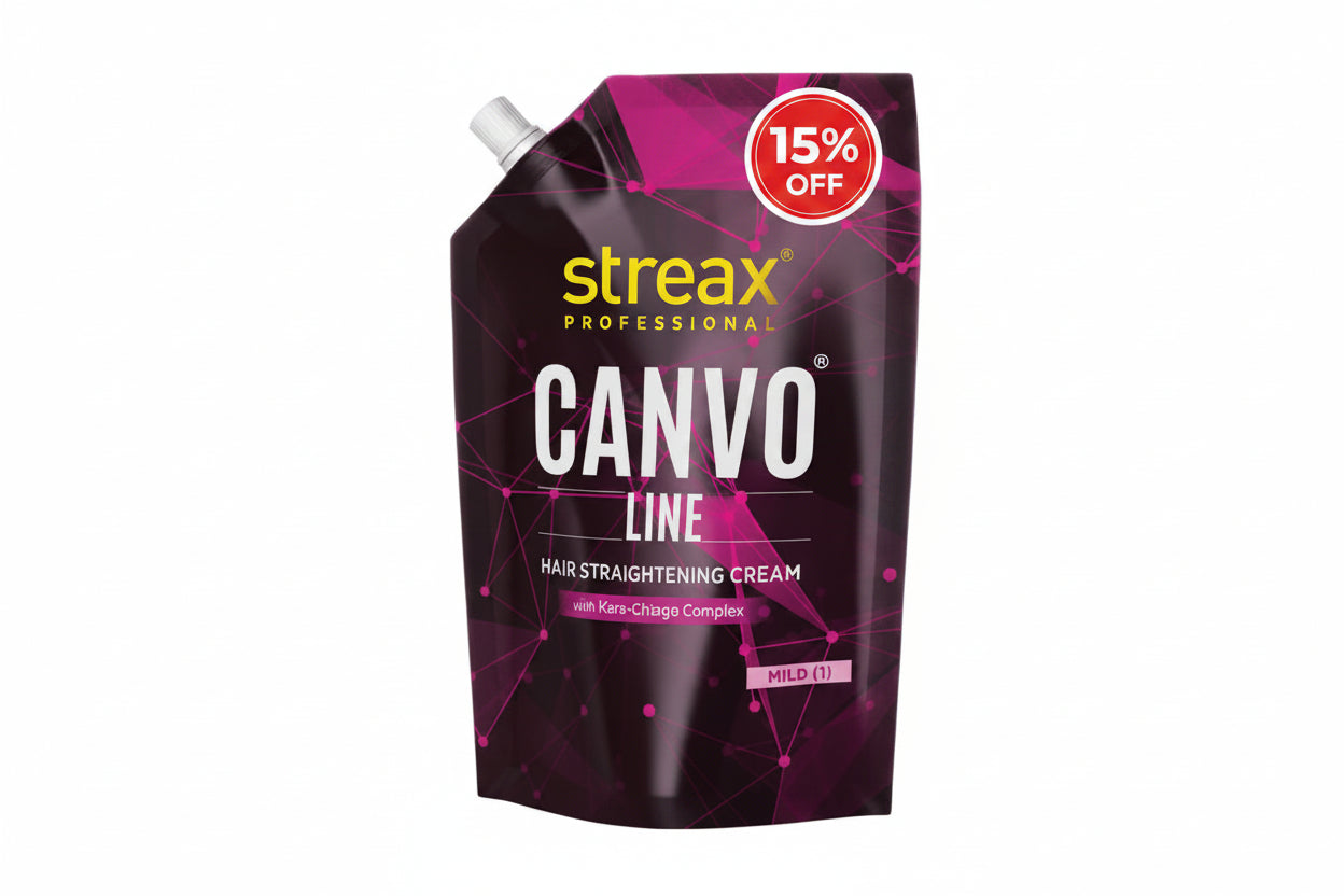 STREAX PROFESSIONAL CANVO LINE STRAIGHTENING CREAM 500g STREAX PROFESSIONAL