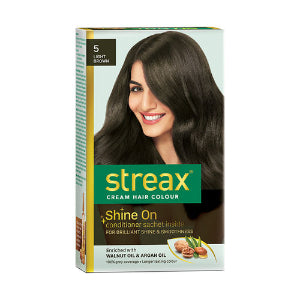 Streax Hair Colour - Light Brown 5 Streax