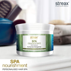 Streax Professional Spa Nourishment Hair Masque - Very Dry & Damaged Hair Streax