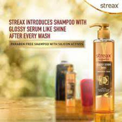 Streax Glossy Serum Shine Shampoo Streax