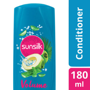 Sunsilk Coconut & Aloe Vera Volume Hair Conditioner, 180 ml Sunsilk