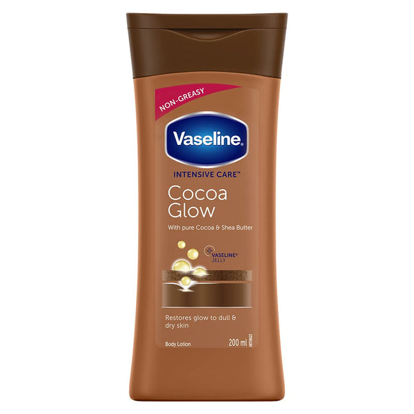 Vaseline Intensive Care Cocoa Glow Body Lotion, 200 ml VASELINE