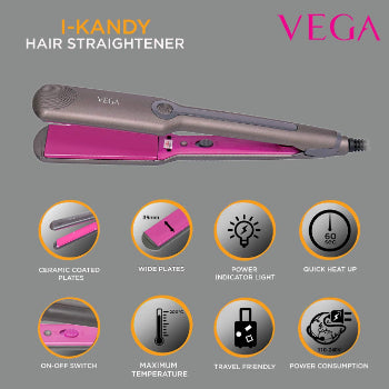 VEGA I-Kandy Hair Straightener VEGA