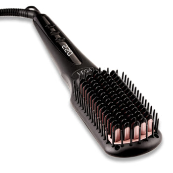 VEGA Black Shine Hair Straightening Brush VHSB - 04 VEGA