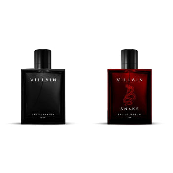 Villain Perfume Combo Pack ( Black & Sanke) Villain