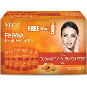 VLCC Papaya Facial Kit Salon Series VLCC