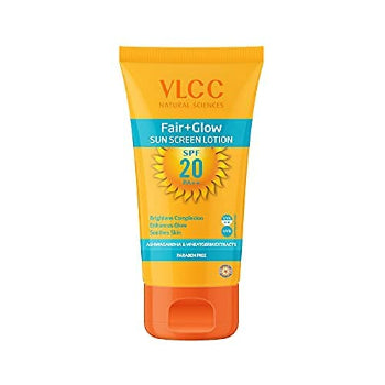 VLCC Fair Glow Sunscreen Lotion SPF 20  VLCC