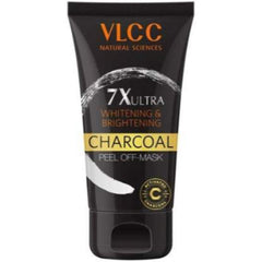 VLCC 7X Ultra Whitening and Brightening Charcoal Peel Off Mask, 100g VLCC