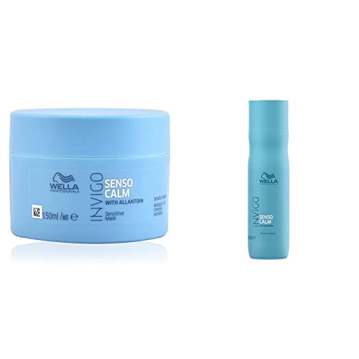 WELLA Professionals INVIGO Balance Senso Calm Sensitive Shampoo 250ml and Mask 150ml duo WELLA