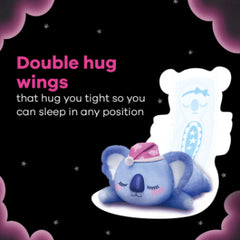 Whisper Bindazzz Nights Koala Soft XXL+ 10s Sanitary Pads (10 Pcs) Whisper