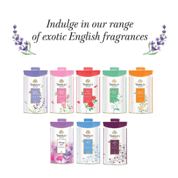 Yardley London Lace Perfumed Talc 250 g Yardley London