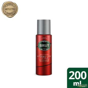 BRUT Paris Attraction Totale Deodorant Spray 200ml BRUT