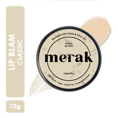 Merak Classic Cocovanilla Lip Balm - 10gm<img src="https://cdn.shopify.com/s/files/1/0620/0429/7960/files/kr-verified.png?v=1668237424"/> Merak