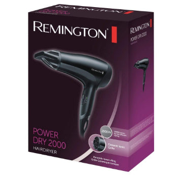 Remington Power Dry 2000 Hair Dryer (D3010) Remington