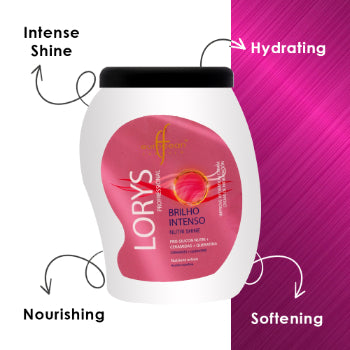 European Formula Lorys Brilho Intenso Nutri Shine Hair Cream 1000 g European Formula