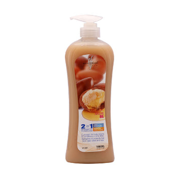 European Formula Argan Oil 2 In 1 Shampoo + Conditioner 1000 ml European Formula