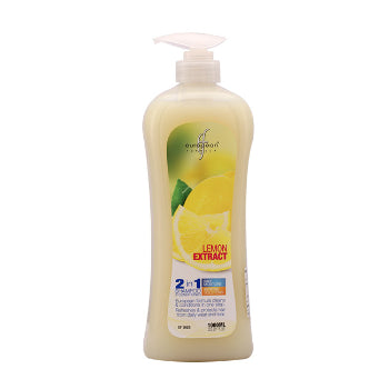 European Formula Lemon Extract 2 In 1 Shampoo + Conditioner 1000 ml European Formula