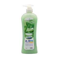 European Formula Aloe Vera Extract 2 In 1 Shampoo + Conditioner 1000 ml European Formula