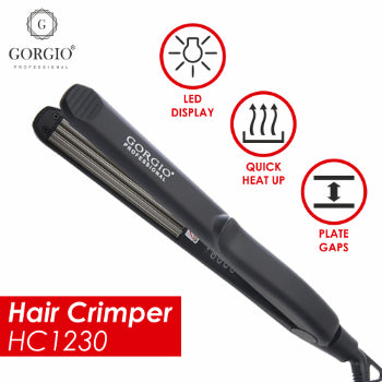 Gorgio Professional Hair Crimper HC-1230 Gorgio Professional