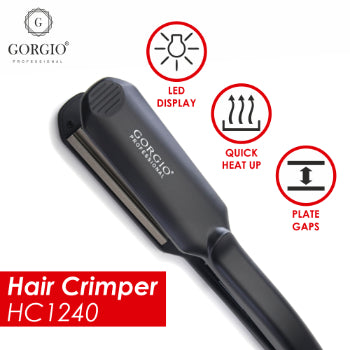 Gorgio Professional Pro Hair Crimper HC-1240 Gorgio Professional