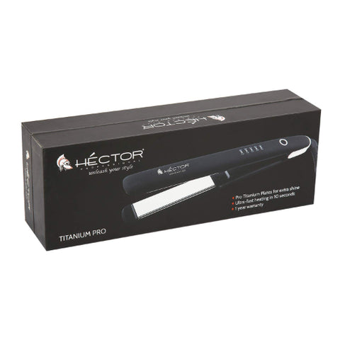 Hector Titanium Pro Plus Hair Straightener HECTOR