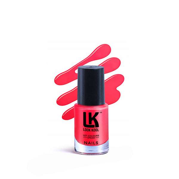 LK Red Blush Nail Polish L K