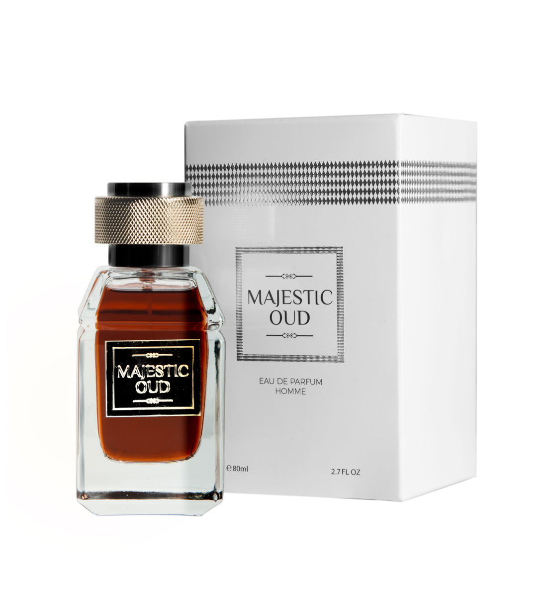 Majestic Perfumes Oud Premium Perfume Long Lasting Eau De Perfum Homme 80ml