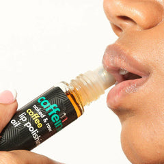 mCaffeine Coffee Lip Polishing Oil | Pigmented & Dry Lips | 10 ml MCaffeine