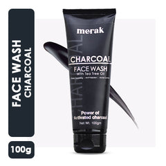 Merak Charcoal Face Wash 100 g<img src="https://cdn.shopify.com/s/files/1/0620/0429/7960/files/kr-verified.png?v=1668237424"/> Merak